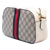 Gucci Small GG Supreme Textured Calfskin Web Ophidia Camera Bag Secondhand