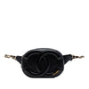 Chanel CC Quilted Lambskin Coco Midnight Camera Bag Secondhand