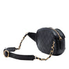Chanel CC Quilted Lambskin Coco Midnight Camera Bag Secondhand