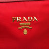 Prada Saffiano Trimmed Tessuto Dome Satchel Secondhand