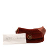 Stella McCartney Faux Velvet S Wave Padded Shoulder Bag Secondhand