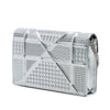 Dior Metallic Patent Microcannage Diorama Wallet on Chain Secondhand