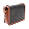 Celine Teen Triomphe Coated Canvas and Calfskin Triomphe Crossbody Secondhand