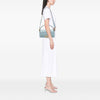 Fendi Zucca Embossed Leather Baguette Satchel Secondhand