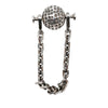 Hermès Sterling Silver Golf Ball Key Chain Secondhand