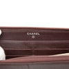 Chanel CC Caviar Zip Around Wallet Secondhand