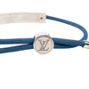 Louis Vuitton Nylon and Brass LV Space Bracelet Secondhand