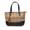 Burberry Haymarket Check Canvas Tote Secondhand