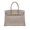 Hermès Clemence Birkin Retourne 30 Secondhand