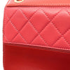 Chanel Lambskin Quilted Flap Clutch Secondhand