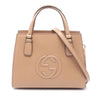 Gucci Medium Dollar Interlocking G Soho Satchel Secondhand
