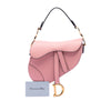 Dior Mini Grained Calfskin Saddle Bag Secondhand
