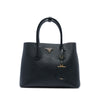 Prada Medium Saffiano Cuir Double Satchel Secondhand