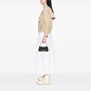 Jacquemus Croc Embossed Leather Le Petit Bisou Chain Shoulder Bag Secondhand