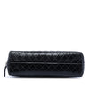 Chanel CC Diamond Embossed Calfskin Cosmetic Pouch Secondhand