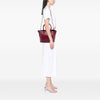 Valentino Medium Leather Rockstud Double Handle Tote Secondhand