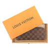 Louis Vuitton Damier Ebene Zippy Long Wallet Secondhand