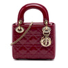 Dior Mini Patent Cannage Lady Dior Secondhand