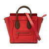 Celine Nano Bicolor Leather Luggage Tote Secondhand