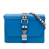 Prada City Calf and Saffiano Studded Elektra Crossbody Secondhand