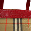 Burberry Haymarket Check Canvas Tote Secondhand