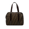 Fendi Zucca Canvas Handbag Secondhand