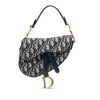 Dior Mini Oblique Canvas Saddle Bag Secondhand