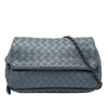 Bottega Veneta Mini Nappa Intrecciato Expandable Chain Flap Crossbody Secondhand