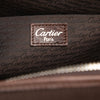 Cartier Leather and Canvas Santos Messenger Bag Secondhand