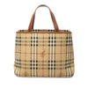 Burberry Haymarket Check Coated Canvas Tote Secondhand