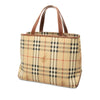 Burberry Haymarket Check Coated Canvas Tote Secondhand