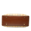 Burberry Haymarket Check Coated Canvas Tote Secondhand