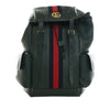 Secondhand Gucci Large Calfskin Web Ophidia Backpack