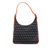Fendi Zucchino Canvas Shoulder Bag Secondhand