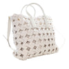 Bottega Veneta Canvas Intrecciato Hand Knotted Tote Secondhand