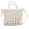 Bottega Veneta Canvas Intrecciato Hand Knotted Tote Secondhand