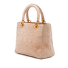 Dior Medium Suede Cannage Lady Dior Secondhand