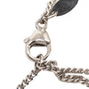 Chanel CC Brass and Strass Cube Pendant Necklace Secondhand