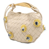 Bottega Veneta Baby Lambskin Intrecciato Floral Sardine Secondhand