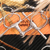 Hermès Silk Projets Carres Plisse Scarf Secondhand