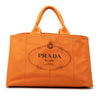 Prada Large Canvas Canapa Logo Tote Secondhand