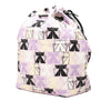 Miu Miu Canvas Cats Print Drawstring Pouch Secondhand