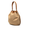 Gucci GG Canvas Web Rania Drawstring Hobo Secondhand