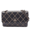 Chanel CC Calfskin Wild Stitch Flap Secondhand