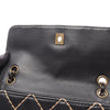 Chanel CC Calfskin Wild Stitch Flap Secondhand