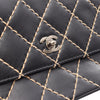 Chanel CC Calfskin Wild Stitch Flap Secondhand