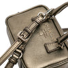 Prada Mini Metallic Saffiano Top Handle Bag Charm Secondhand
