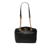 Gucci Medium GG Marmont Matelasse Calfskin Chain Shoulder Bag Secondhand