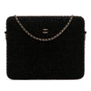 Chanel CC Tweed Chain Around Tablet Holder Crossbody Secondhand