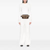 Secondhand Celine Macadam Canvas Double Pocket Belt Bag